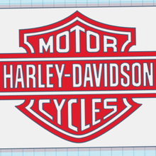 harley davidson 3d-box verschiedene Tabelle 3d 3d print model - Mito3D