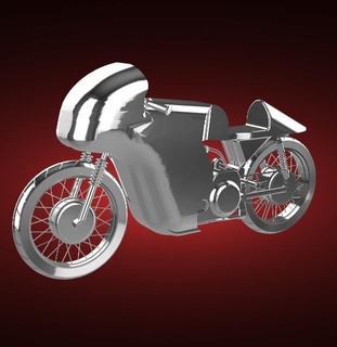 Harley Davidson kr yol yarışçı 1960 750cc motosiklet bisiklet motor two wheeled araç bisikletçi spor moto üst hız turbo Roadster helikopter 3d print model - Mito3D