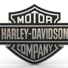 logotipo de harley davidson varios auto avto coche coches emblema modelo 3d parte vehículo el logotipos detallada alta sumbol la empresa marca imprimible impresión nuevo impresora impreso stl archivo obj 3d print model - Mito3D