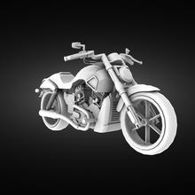 Harley Davidson Motorrad 3d print model - Mito3D