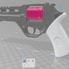 harley quinn gun 3d print model - Mito3D