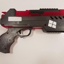 Harley quinn pistola dc mortale Giochi guerre 3d print model - Mito3D