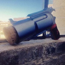 harley quinn pop gun game props 3d print model - Mito3D