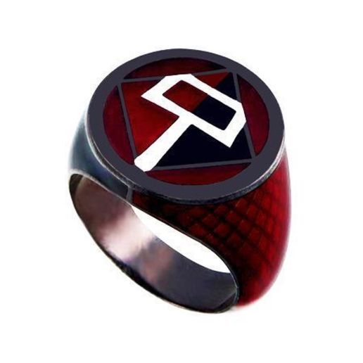 harley quinn red&black lantern ring tool 3d printing superhero green dc comics 3D print model - Mito3D