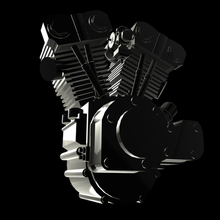 harley v-twin engine 3d print model - Mito3D