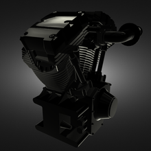 Harley twin moteur 3d print model - Mito3D