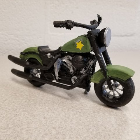 harley-davidson softail slim çeşitli harley davidson Amerika kaptan motosiklet 3D print model - Mito3D