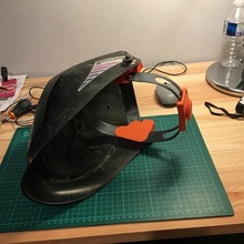 harness helmet tool strap reglable welding disguise head speedglas 3m 3d print model - Mito3D