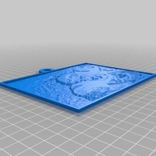 harper swimming art customized 2d 3d print model - Mito3D