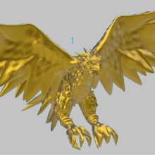 harpy eagle 3d print model - Mito3D