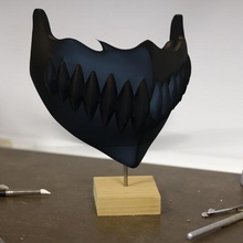 harribel mask various halibel bleach 3d print model - Mito3D