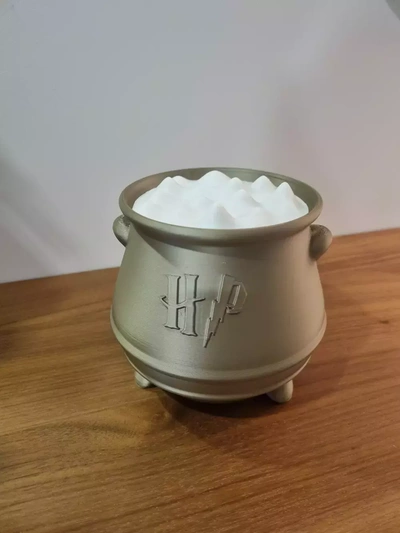 harry poter cauldron lamp desk potter light 3d print model - Mito3D