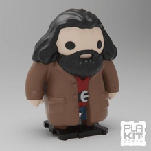 harry potters rubeus hagrid game collectible collection miniature figurine action figure toys toymaker purakito plakit2 movie 3d print model - Mito3D