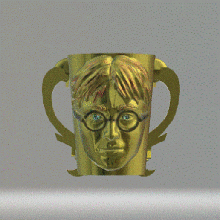 harry potter's cup children's cups glasses kids mugs potter 3d print model - Mito3D