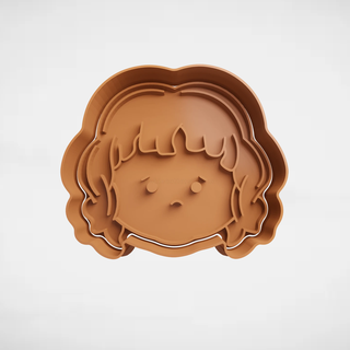 harry potter's hermione granger Home cookie cutter cutters stl molds potter 3d print model - Mito3D