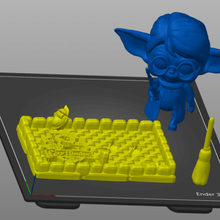 harry potier bébé yoda engrener 3d print model - Mito3D
