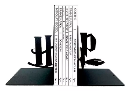 Harry alfarero libro soporte sujetalibros bookholder libros apoyo 3d print model - Mito3D