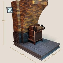Harry Töpfer Buch Stand Hogwarts ausdrücken 3d print model - Mito3D