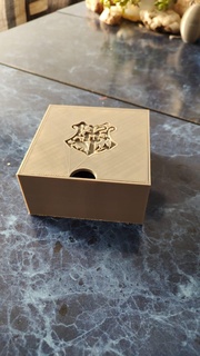 atormentar oleiro caixa Hogwarts Howarts caja tapa Salve coisas 3d print model - Mito3D