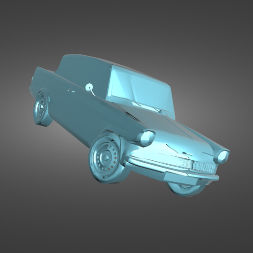 harry potier voiture 3D print model - Mito3D