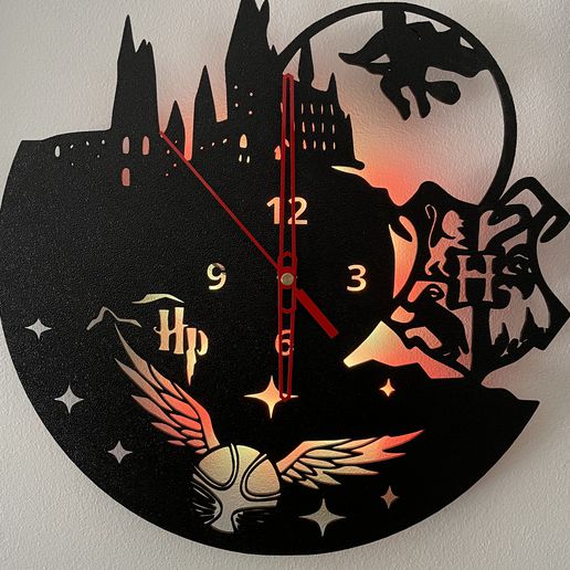 harry potter clock  clock