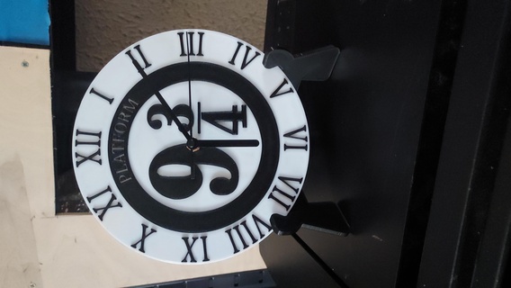 harry potier l'horloge Accueil maison 3d print model - Mito3D