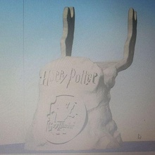 harry potter controller stand booth 3d print model - Mito3D