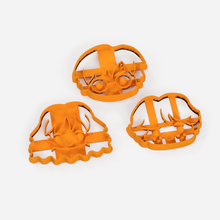 harry potter cookie cutter set x3 - cutters units home sharp harrypotter hermione rum 3d print model - Mito3D