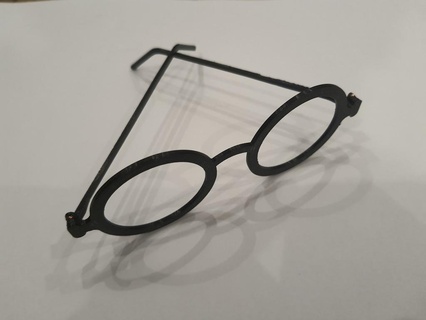 harry potter glasses 3d print model - Mito3D