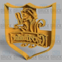 harry potter gryffindor cookie cutter home jannie dwelling biscuit cutting 3d print model - Mito3D