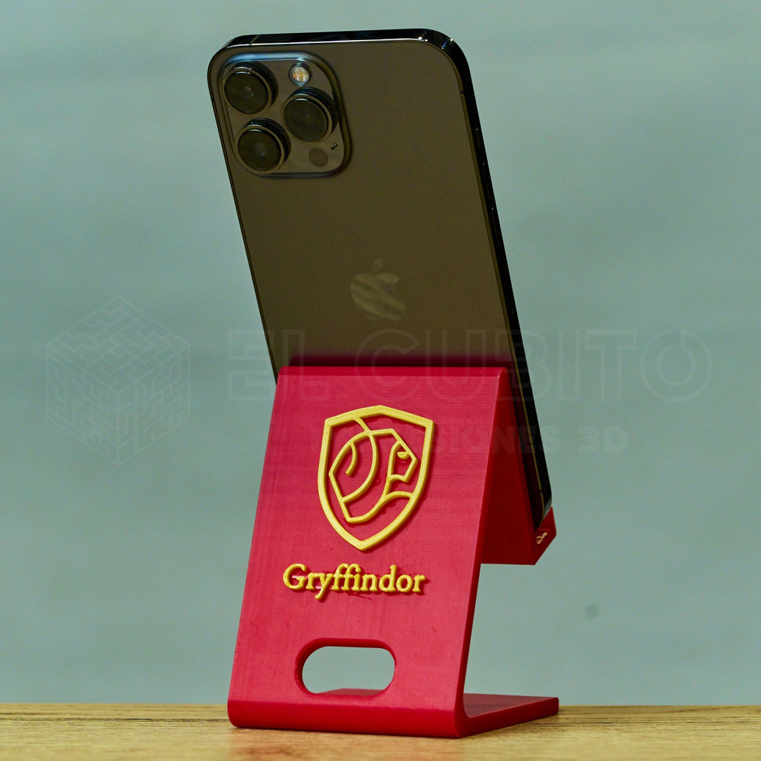 harry potter gryffindor holder cell phone Tools hogwarts legacy support cinema series 3D print model - Mito3D