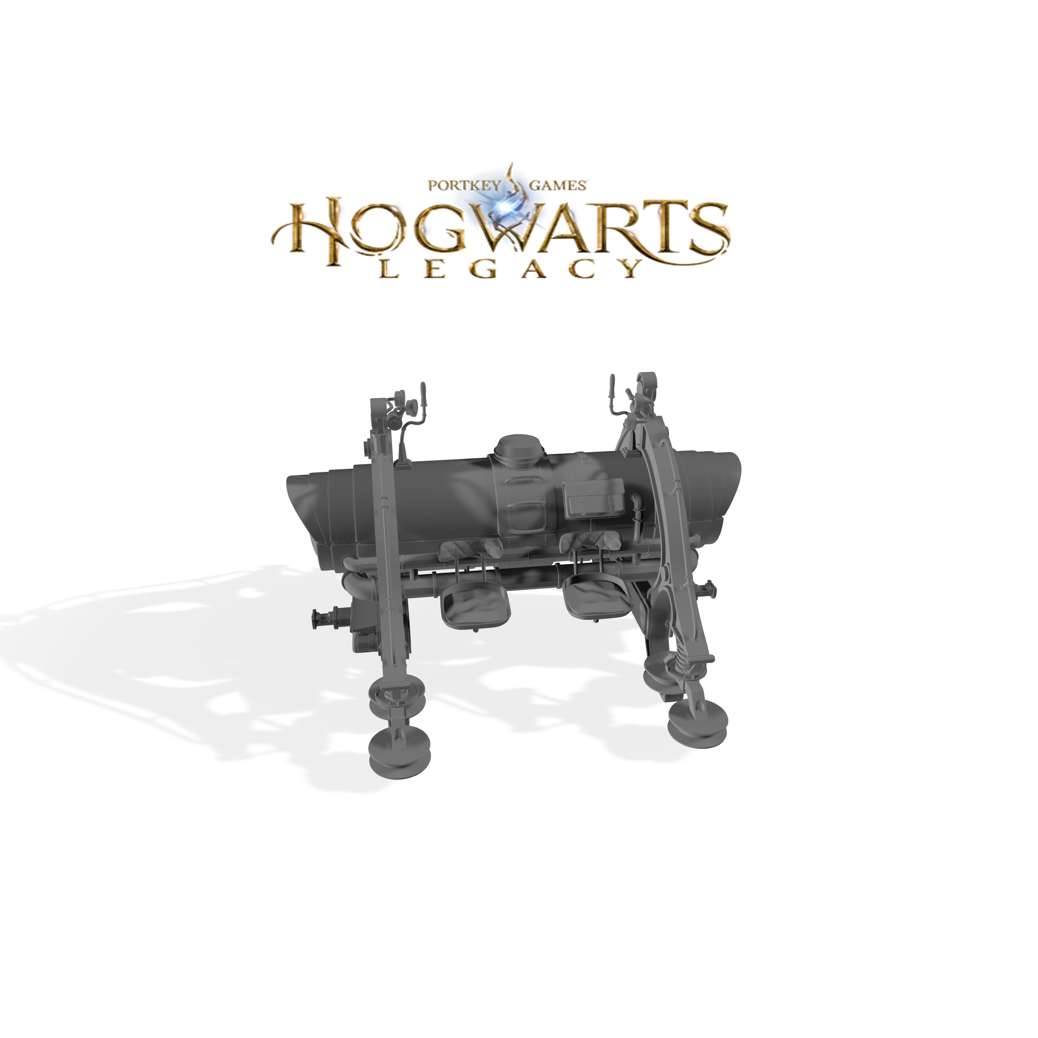 harry potter hogwart legacy goblin mine cart 3D print model - Mito3D
