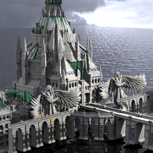 Harry alfarero inspirado castillo 2 3d print model - Mito3D