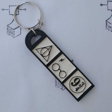 harry potier porte clés bijoux clé bague hp 3d print model - Mito3D