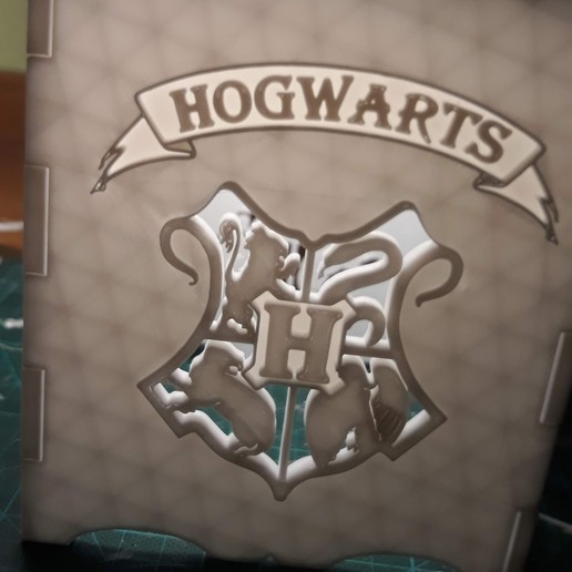 harry potter luce - lampara di casa luz reliquias muerte hogwards doni della morte 3D print model - Mito3D