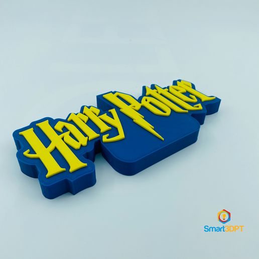 harry potter logo art movie 3D print model - Mito3D