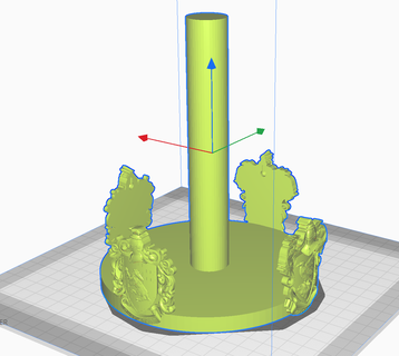 Harry çömlekçi kağıt havlu ev Kulp destek 3d print model - Mito3D