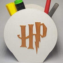 harry potter pencil station number film 3d print model - Mito3D