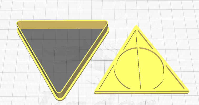 atormentar oleiro relíquias logotipo casa cortador galletas sanduíche 3d print model - Mito3D