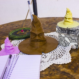 Harry vasaio ordinamento cappello penna tazza Grifondoro voldemort Serpeverde figurina 3d print model - Mito3D