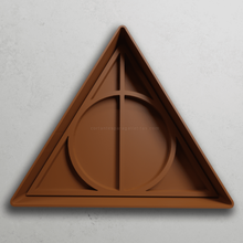 harry potter symbol deathly relics the of death magicians cutter cutters 3d print model - Mito3D