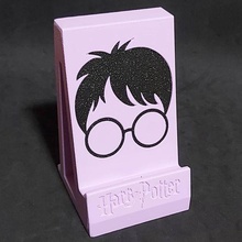 harry potter themed cell phone holder support cellphone mobile howarts ollivanders 3d print model - Mito3D