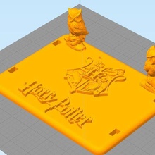 Harry alfarero varita mágica estante soporte 2 Moda hogwarts búho accesorios 3d print model - Mito3D