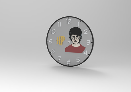 Harry vasaio orologio 3d print model - Mito3D