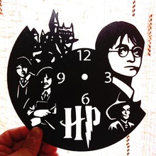 harry potter watch home clock 3dlito stencil cinema