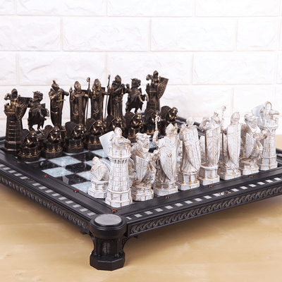 harry töpfer magier schach tafel kunst potter hogwarts 3d print model - Mito3D