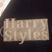 harry styles keychain 3d print model - Mito3D