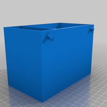 harvest bin hanging peg storage box organization 3d print model - Mito3D