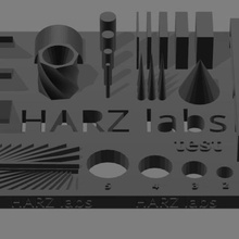 harz labs testen tool 3d-Druck-tests 3d print model - Mito3D