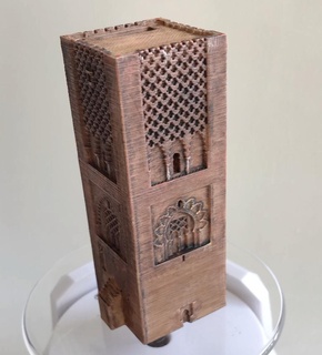 Hassan torre desconto Marrocos África arquitetura árabe mesquita marco islamismo islâmico Tour mini mundo 3d print model - Mito3D
